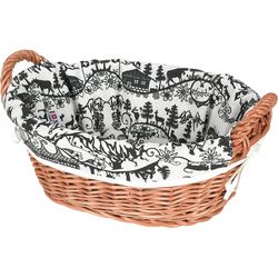 Spima Bread basket paper cut oval 29x21x10cm