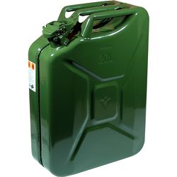 Means of transport accessories petrol cans olive green army 20 lt
