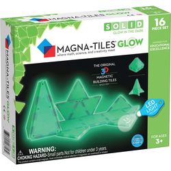 Magna-Tiles ® Set Glow in the Dark (16 pièces)