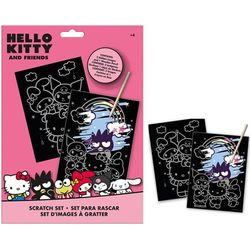 Hello Kitty Scratch Set 22.5x29.5cm