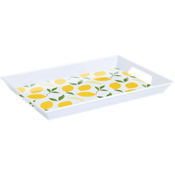 Zeller Present Melamine Tray Lemons 50x35x5 cm