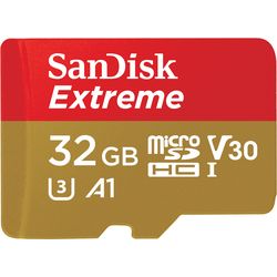 SanDisk Extreme microSDHC 100 Mo 32 Go