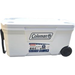 Coleman Xtreme Wheeled Marine 100 Qt 94 Liter Kühlbox mit Rollen weiß 2000037402