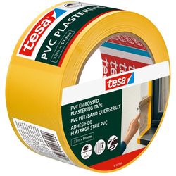 TESA PVC plaster tape with cross grooves, 33 m x 50 mm