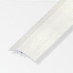 Alfer Level compensation profile aluminum 1m stainless steel look a=56 mm