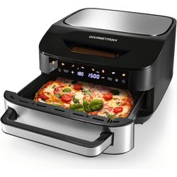 Gourmetmaxx Friggitrice ad aria calda con superficie di cottura XXL da 7 l