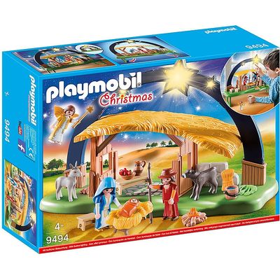 Playmobil Crèche de Noël 9494 - Arche de lumière maintenant sur
