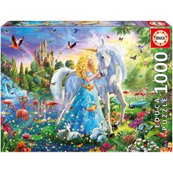 Educa The Princess and the Unicorn (1000Teile)