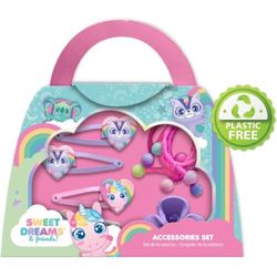 Kids Licensing Einhorn Haargummi-Set 14x14x2cm