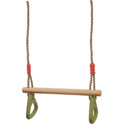 Small Foot Trapeze with gymnastic rings
