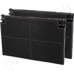 Alternativ Activated carbon filter for AEG Electrolux EFF70 9029793552 (pack of 2)