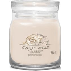Yankee Candle Candela profumata Warm Cashmere Signature Medium Jar