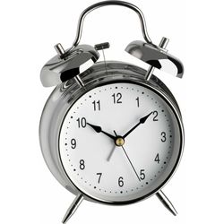 TFA Alarm clock nostalgia chrome electronic 98.1043