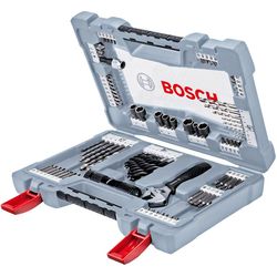 Bosch Set di punte e trapani Premium X-Line 91 pezzi