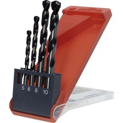 kwb Set di punte per pietra e cemento 5-10 mm 4 pezzi