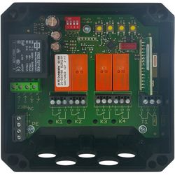 Dickert Ricevitore radio da ricevitore radio E25Q 868 MHz AM 4 canali 230 Volt, E25Q-868A400