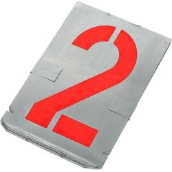 Walkron Zinc stencil numbers 150 mm 1595