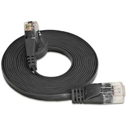 SLIM patchcord Cat 6, UTP, 3 m, Black