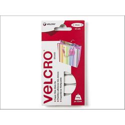 Velcro ® Super Slim Klettovale Selbstklebend Haken & Flausch 6 sets Weiß