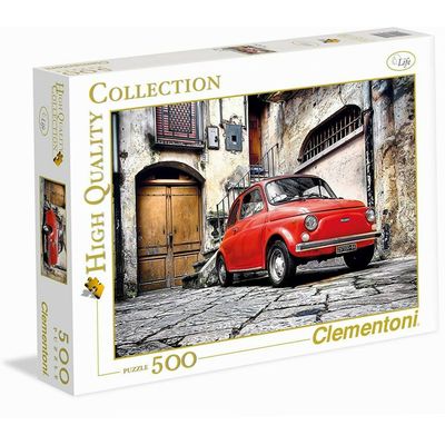 Clementoni Puzzle Fiat 500, 500 teilig 49x36cm Bild 2