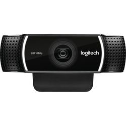 Logitech C922 Webcam 1920 x 1080 Pixel USB Schwarz