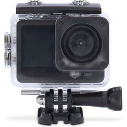 Nedis Action Cam 1080p, Dualscreen, 12Mp. 30fps, Impermeabile fino a 30m