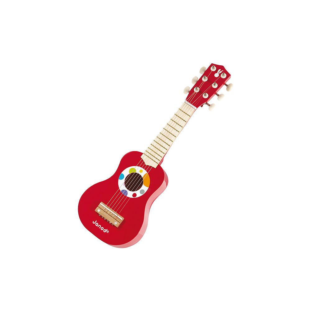 Janod Confetti Ma première guitare 53.5x17.5x6.5cm - acheter chez