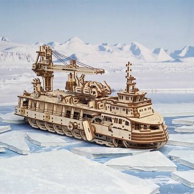 Ugears Research ship (575 parts) Bild 5