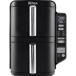 Ninja Double air fryer, black 7.6 l
