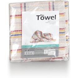 Elite Panni per lavare 2 pezzi, Bianco