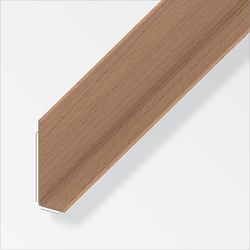 Alfer Soft skirting PVC 5m beech, self-adhesive a=50 mm, w=15 mm