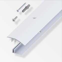 Alfer Level compensation profile, aluminum 1m silver, anodized 15 mm / 7 mm, a=45 mm