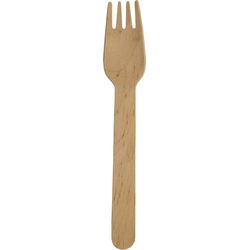 Ejs Forchetta in legno 5144.3003.25 marrone 25 pz.