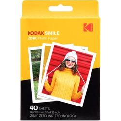 Kodak Sofortbildfilm Zink 3x4 Zu Smile Classic  40er Pack