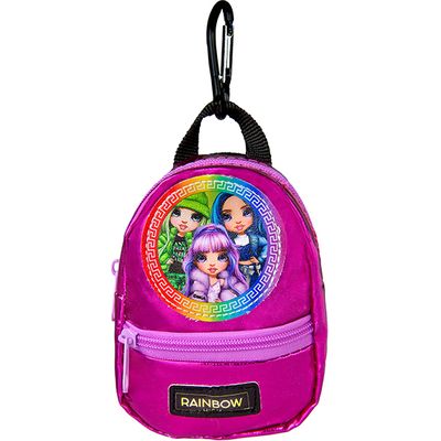 Undercover Rainbow High Anhänger gefüllt Mini Rucksack mit Karabiner-Haken  6 Mini Buntstifte, 2D Radierer, Spitzer - kaufen bei