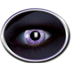 Fasnacht UV contact lenses violet Diamond 2 pieces of soft contact lenses in the vial, without diopter