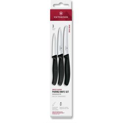 Victorinox Swiss Classic Vegetable Knife Set, Black
