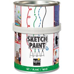 Magpaint SketchPaint tin of 0.5 L white, matt
