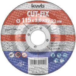 kwb Disco di separazione CUT-FIX, Metallo Ø 115 x 3,0 mm