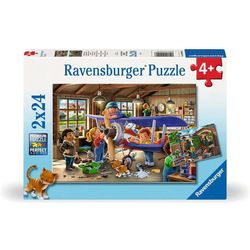 Ravensburger Puzzle Train and Airplane Service