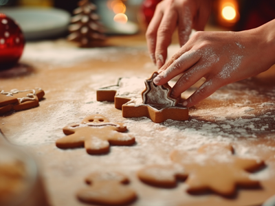 Formen Sie Ihre Leckereien: Wie man Gingerbread-Teig richtig rollt und schneidet