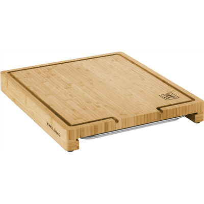 Zwilling BBQ+ cutting board bamboo with drawer, 39x30cm Bild 2