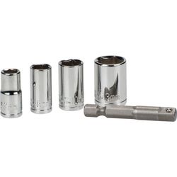 kwb Set di chiavi a bussola con adattatore 5 pezzi