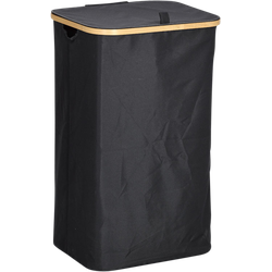 Zeller Present Cestino per biancheria con sacchetto 41,5x34x69 cm