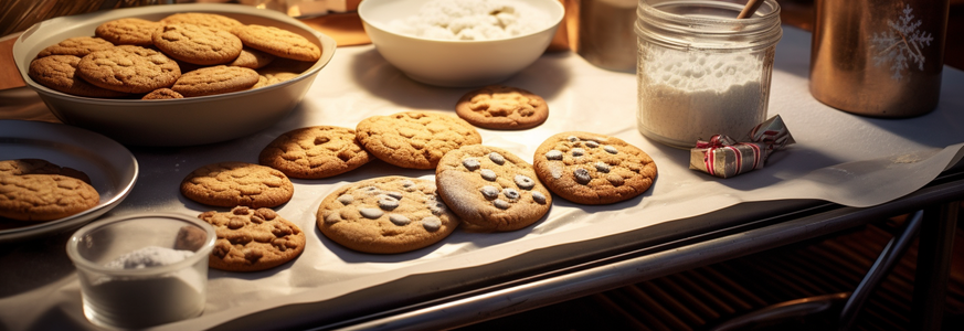 Backen Sie Ihre glutenfreien Kekse zur Perfektion.