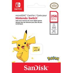 SanDisk microSDXC Nintendo Pok