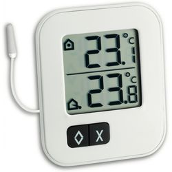 TFA Termometro Maxi-Mini Moxx bianco 57x13x69mm 30.1043.02