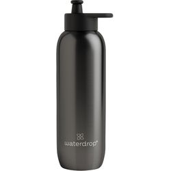 waterdrop Sports Bottle Charcoal