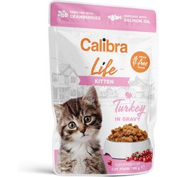 Calibra Wet food Life Kitten turkey in sauce 28x 85 g