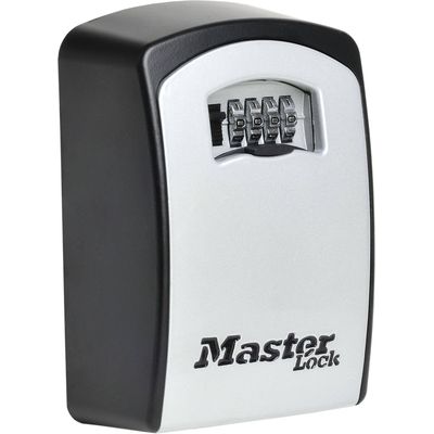 Masterlock Schlüsselsafe Master gross grau-schwarz, hxbxt 146x106x52 Bild 4